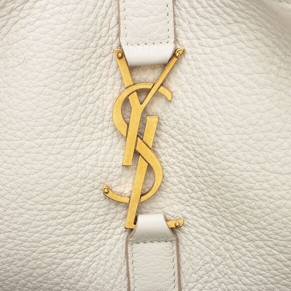 Saint Laurent Grained Calfskin Monogram Le 5 A 7 Bea Shoulder Bag - Picture 9 of 15